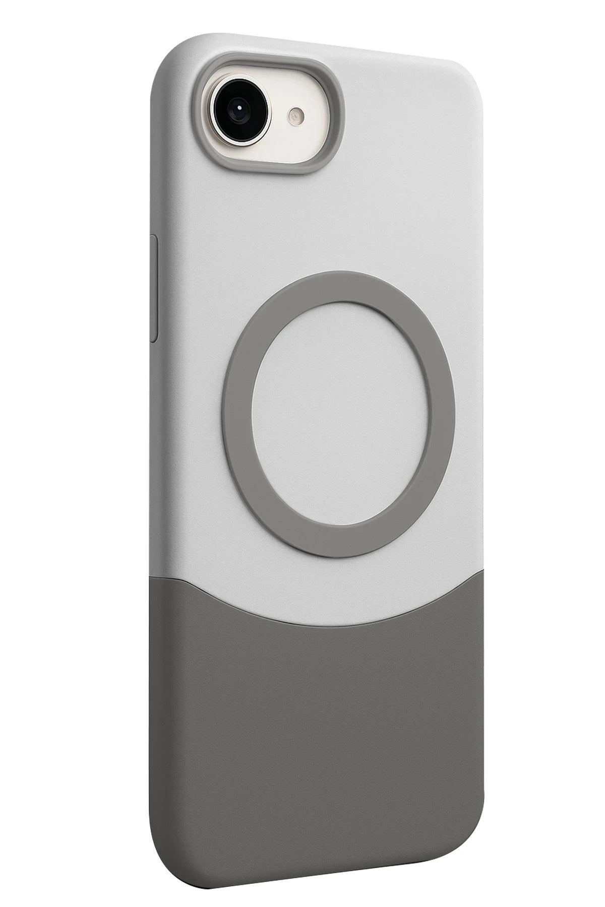 Mey İthalat® iPhone 16E Velar Magsafe Kapak - Natural Grey