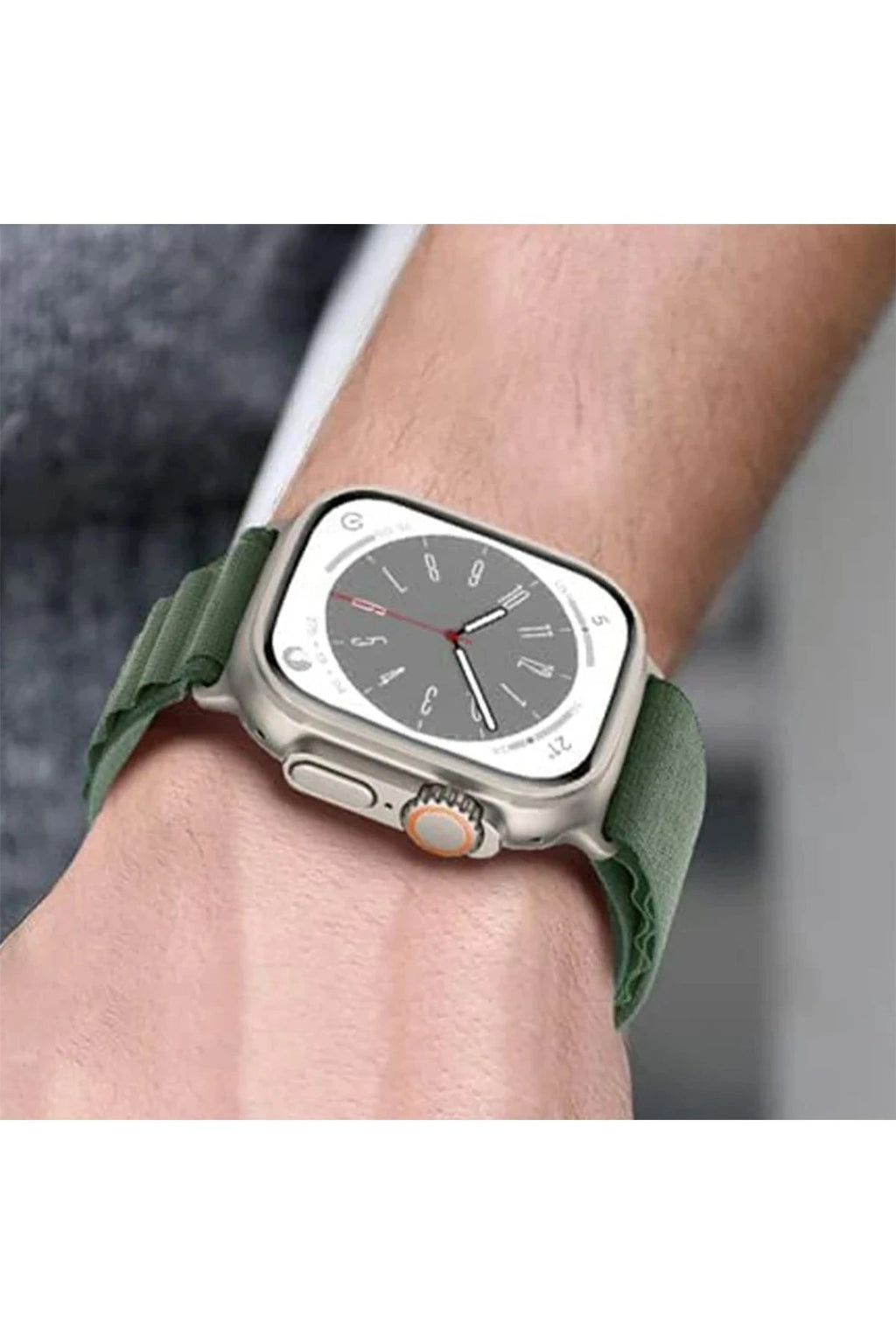 Mey İthalat® Watch 38mm Mountain Kordon - Beyaz