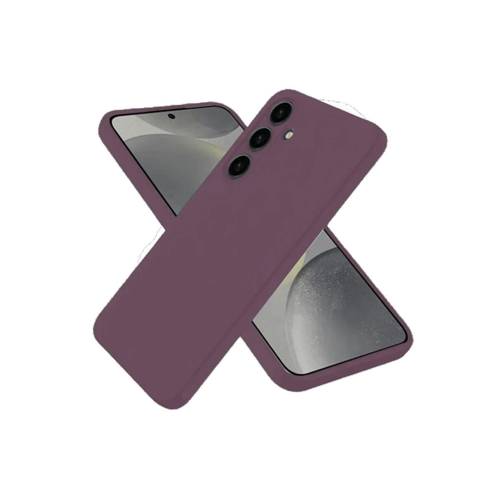 Mey İthalat® Samsung Galaxy A06 Kılıf First Silikon - Mürdüm