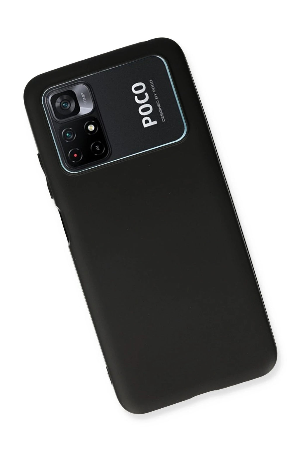 Mey İthalat® Poco M4 Pro 4G Kılıf First Silikon - Siyah