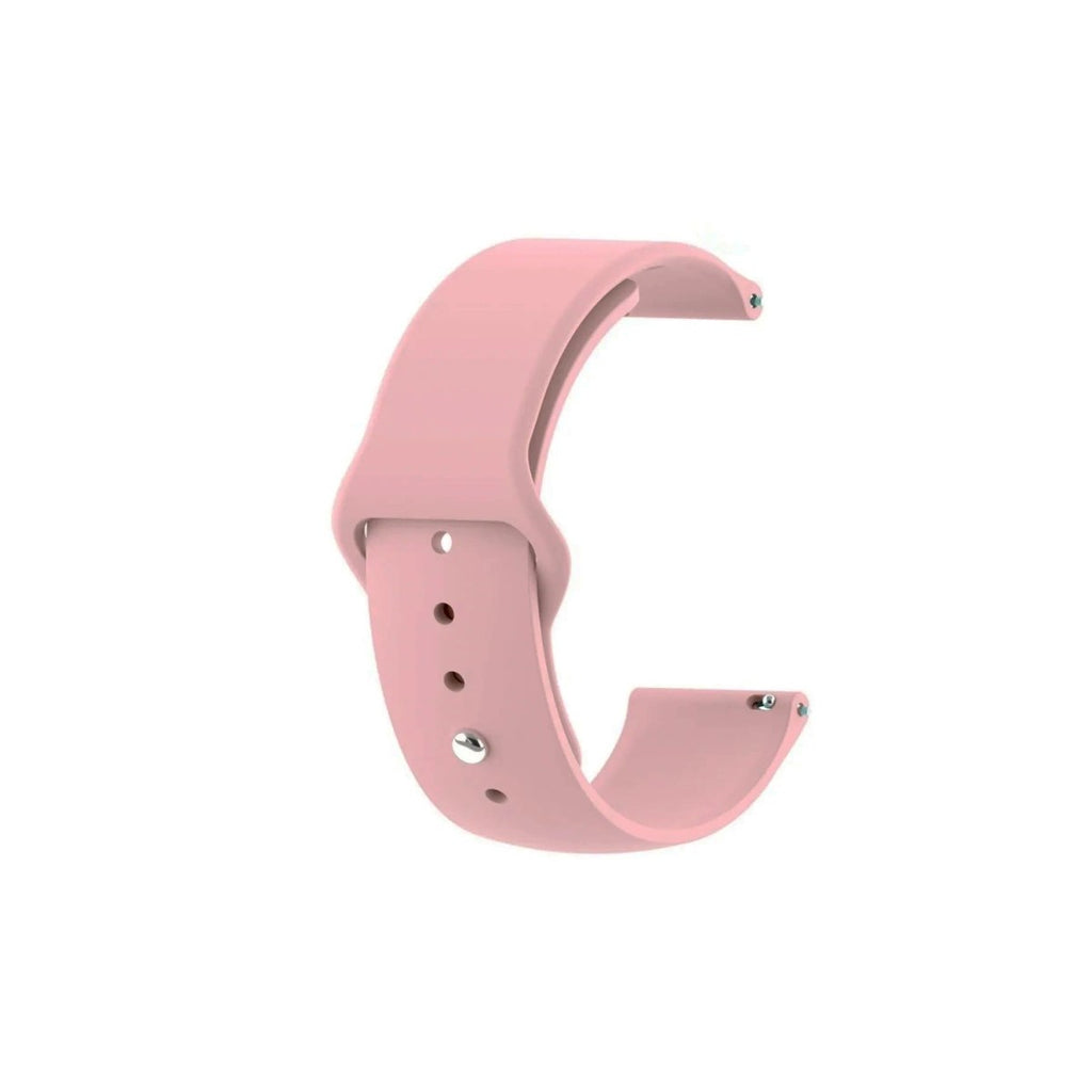 Mey İthalat® Huawei GT4 41mm 18mm Klasik Kordon - Pembe