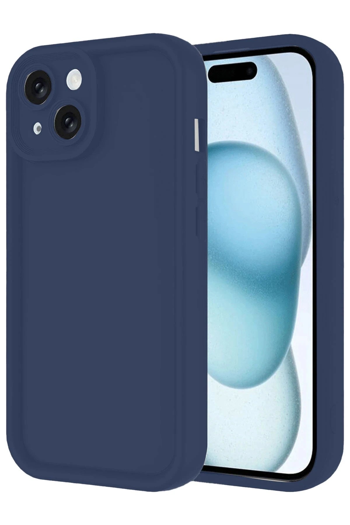 Mey İthalat® iPhone 14 Kılıf Viera Silikon - Lacivert