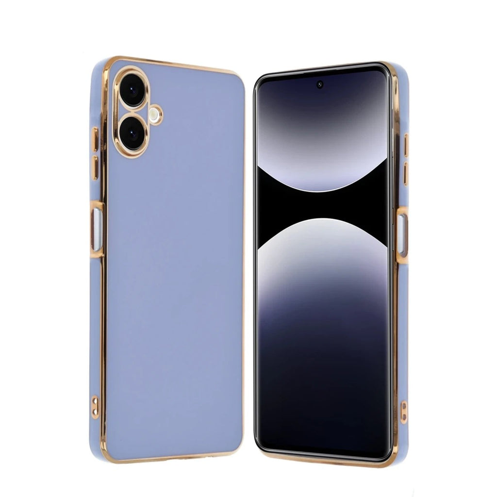 Mey İthalat® Samsung Galaxy A06 Kılıf Volet Silikon - Mavi