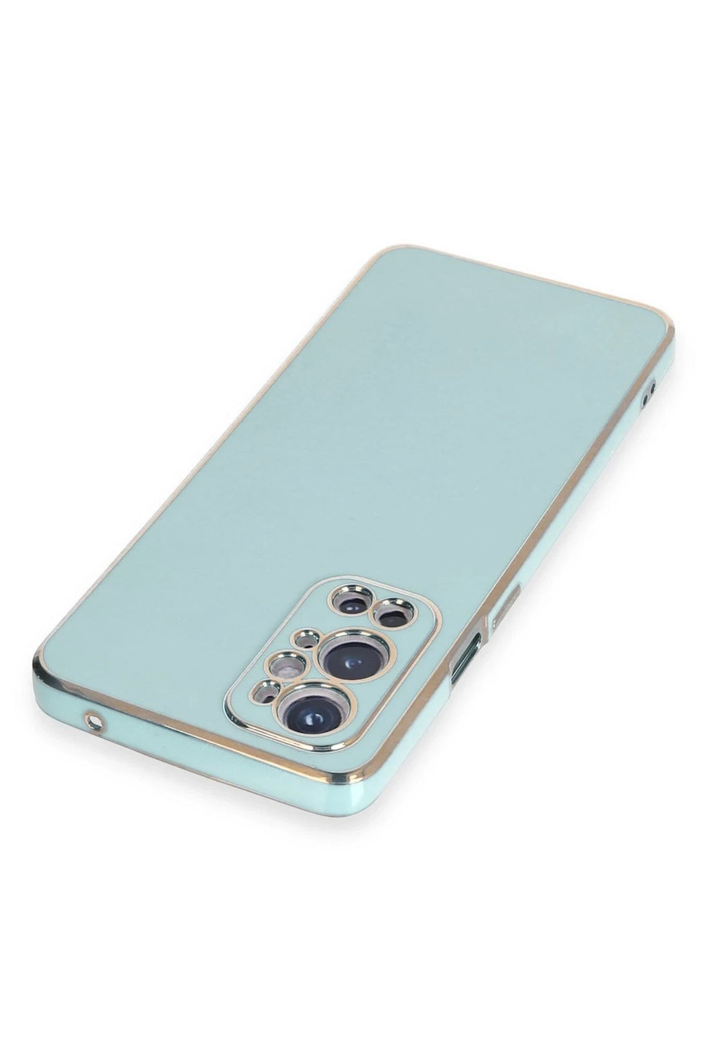 Mey İthalat® One Plus 9 Pro Kılıf Volet Silikon - Açık Yeşil