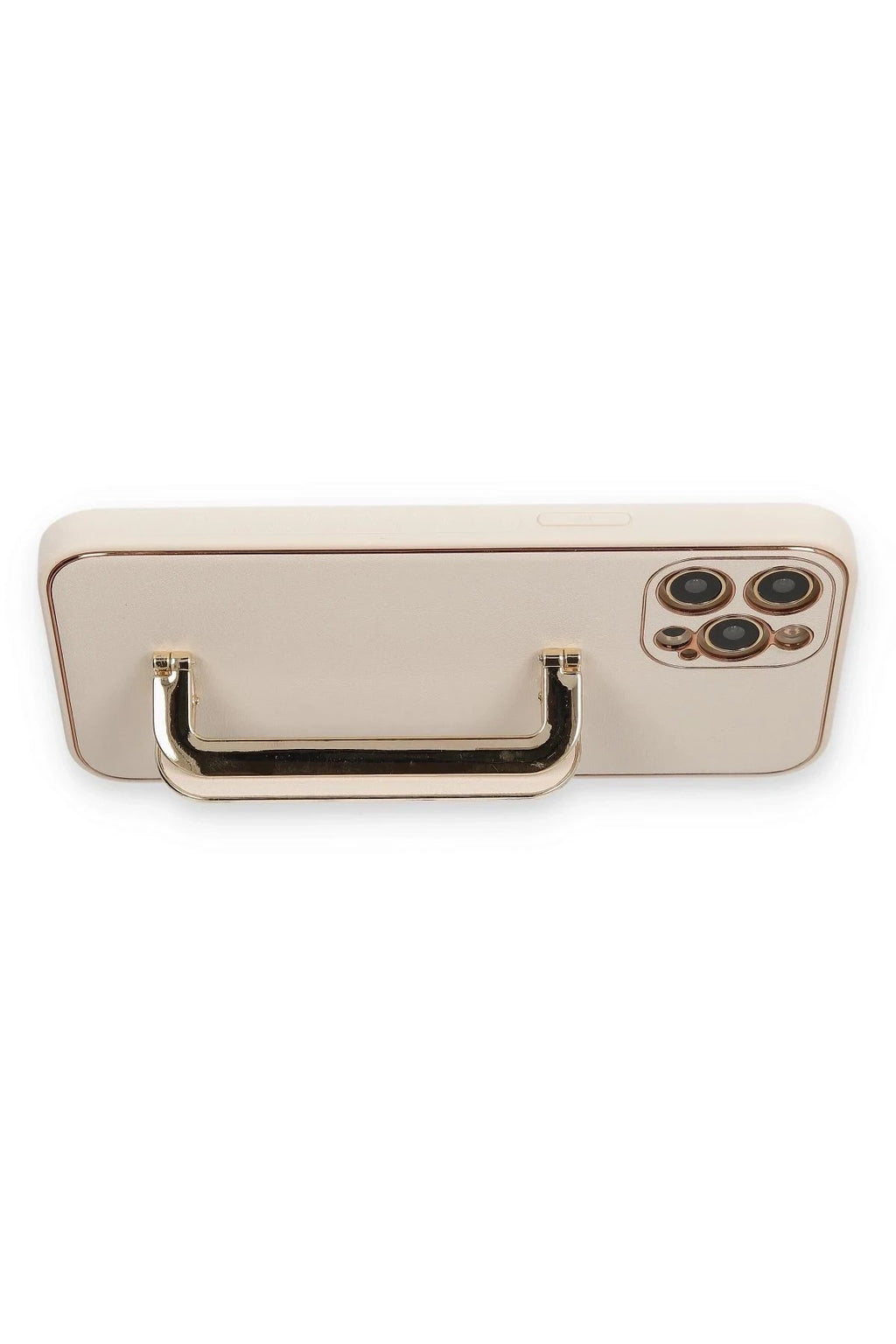 Mey İthalat® iPhone 12 Pro Kılıf Coco Elit Kapak - Gold