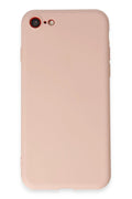 Mey İthalat® iPhone 7 Kılıf First Silikon - Pudra
