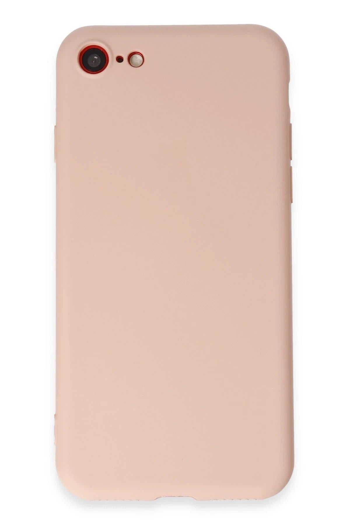 Mey İthalat® iPhone 7 Kılıf First Silikon - Pudra