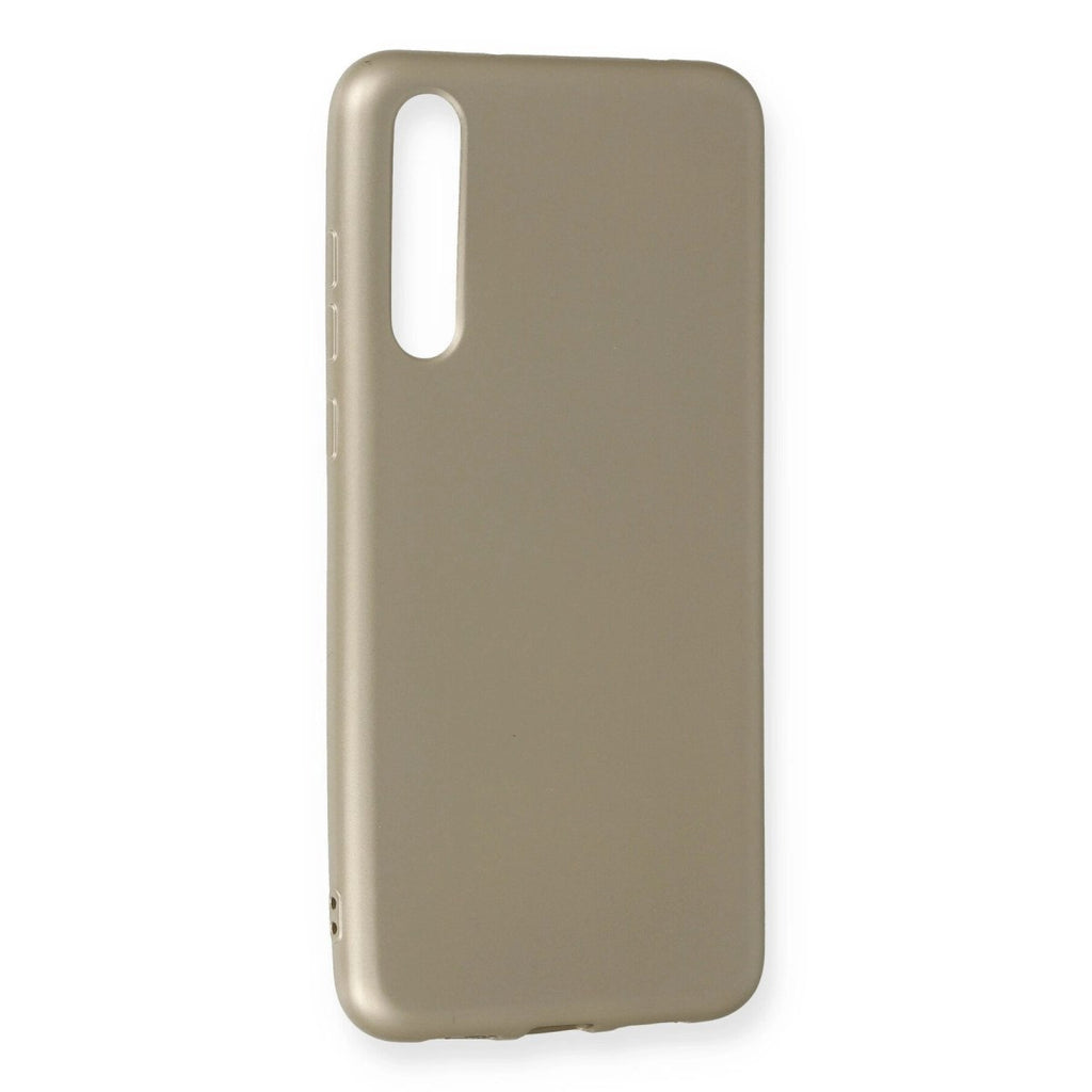 Mey İthalat® Huawei P20 Pro Kılıf First Silikon - Gold