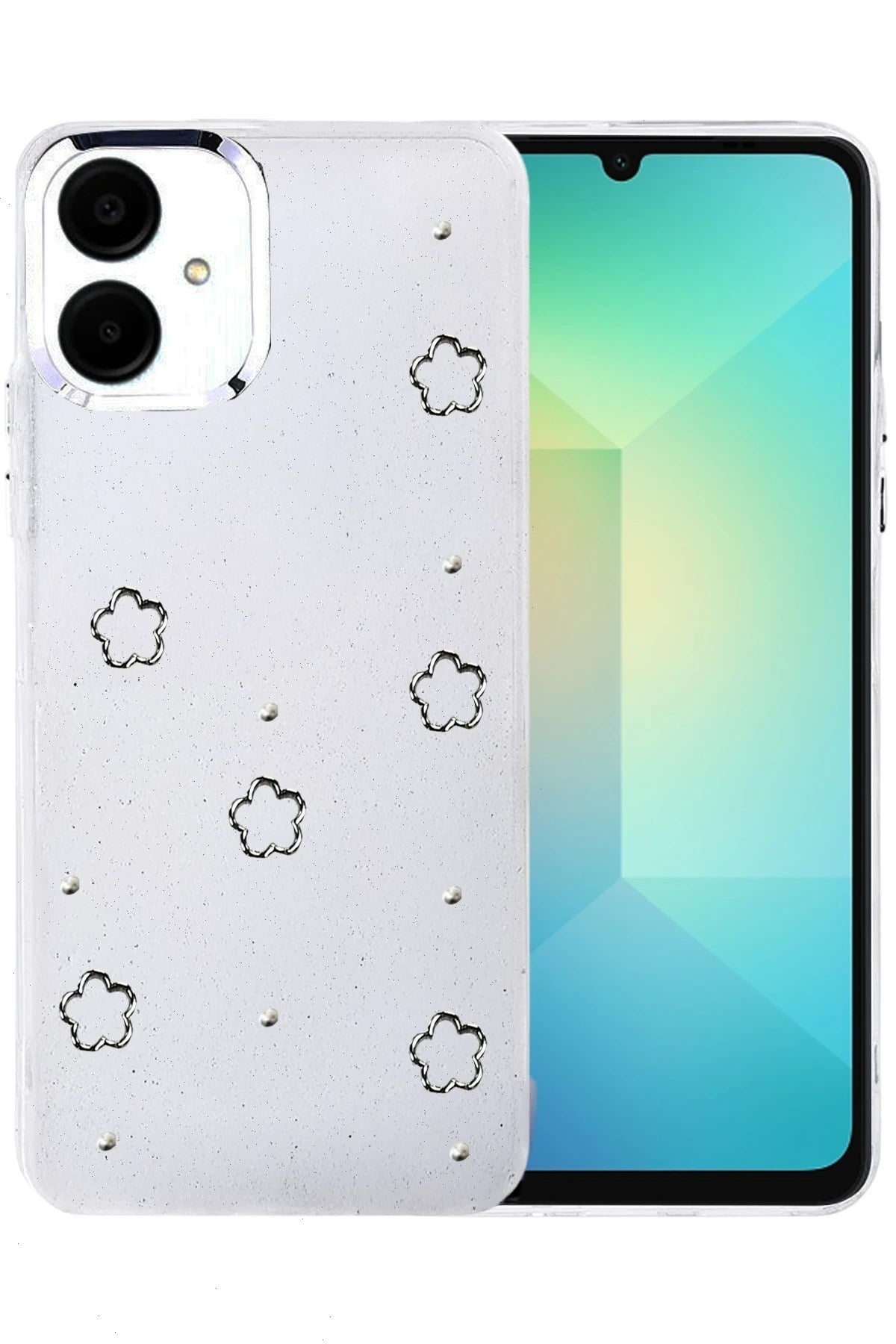 Mey İthalat® Samsung Galaxy A07 4G Fiyonk Desenli Kapak - Desen 2