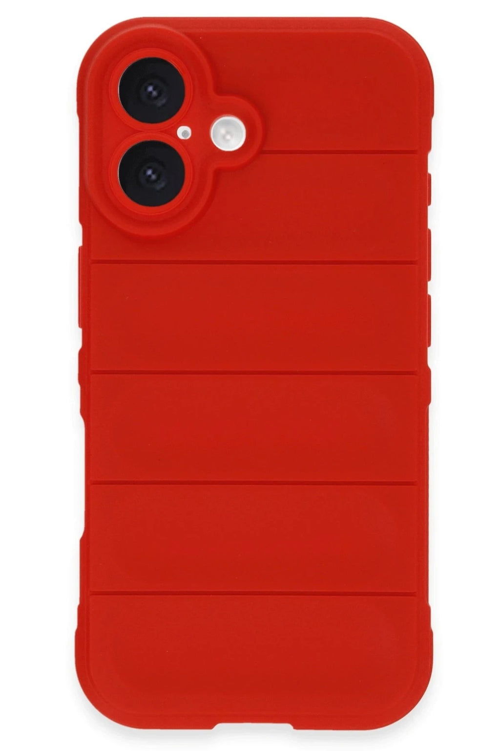 Mey İthalat® iPhone 16 Plus Kılıf Optimum Silikon - Kırmızı
