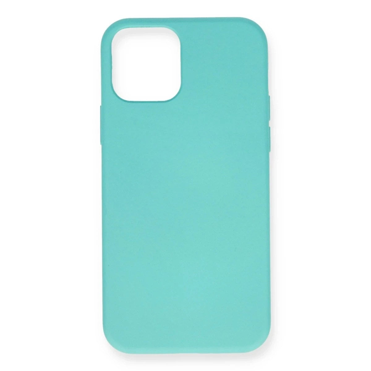 Mey İthalat® iPhone 12 Mini Kılıf Nano içi Kadife Silikon - Turkuaz