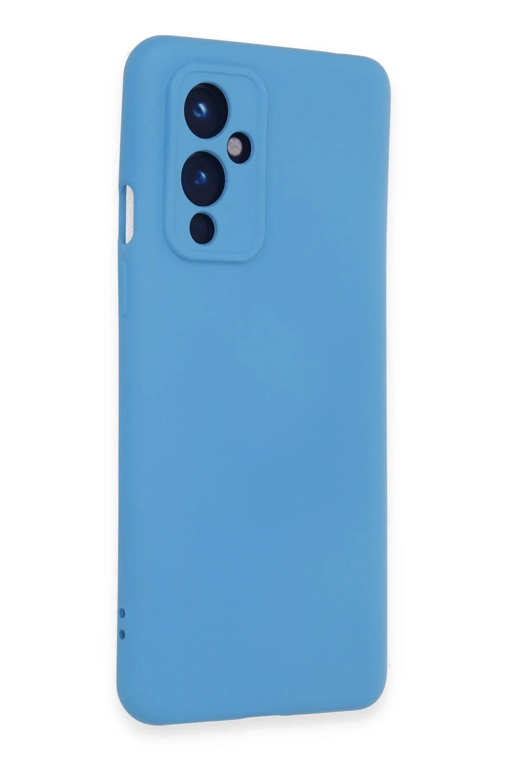 Mey İthalat® One Plus 9 Kılıf Nano içi Kadife Silikon - Mavi