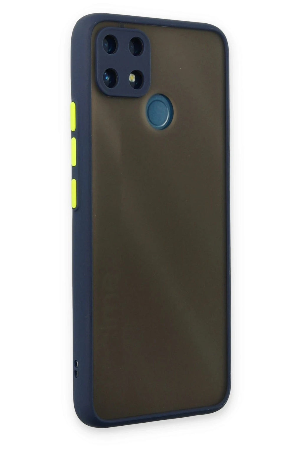 Mey İthalat® Realme C25 Kılıf Montreal Silikon Kapak - Lacivert