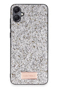 Mey İthalat® Samsung Galaxy A05 Bright Simli Kapak - Gümüş