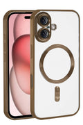 Mey İthalat® iPhone 17 Kross Magneticsafe Kapak - Çöl Titanyum