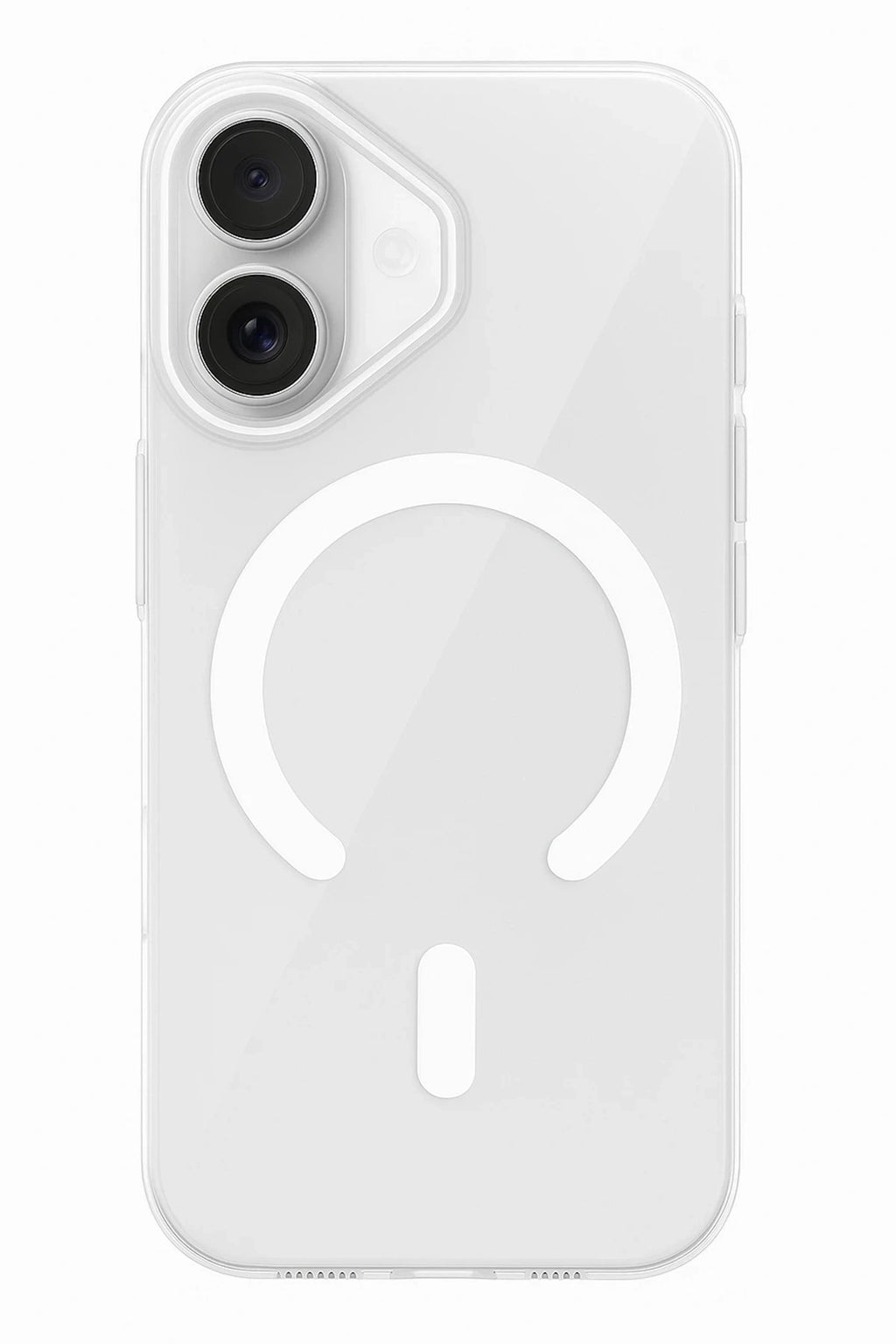 Mey İthalat® iPhone 17 PC Blank Magsafe Kapak - Şeffaf