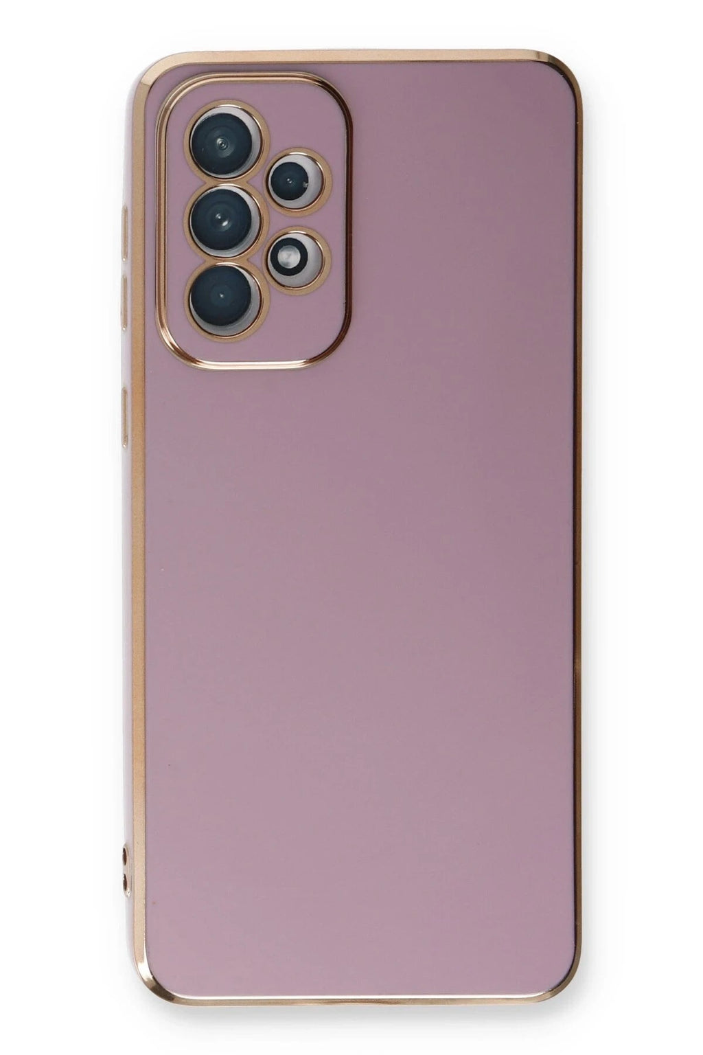 Mey İthalat® Samsung Galaxy A33 5G Kılıf Volet Silikon - Mor