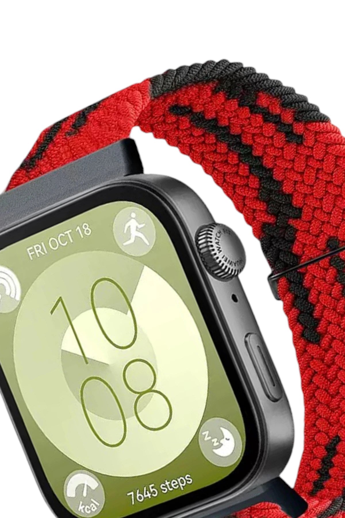 Mey İthalat® Huawei Fit 4 Star Kordon - Kırmızı-Siyah