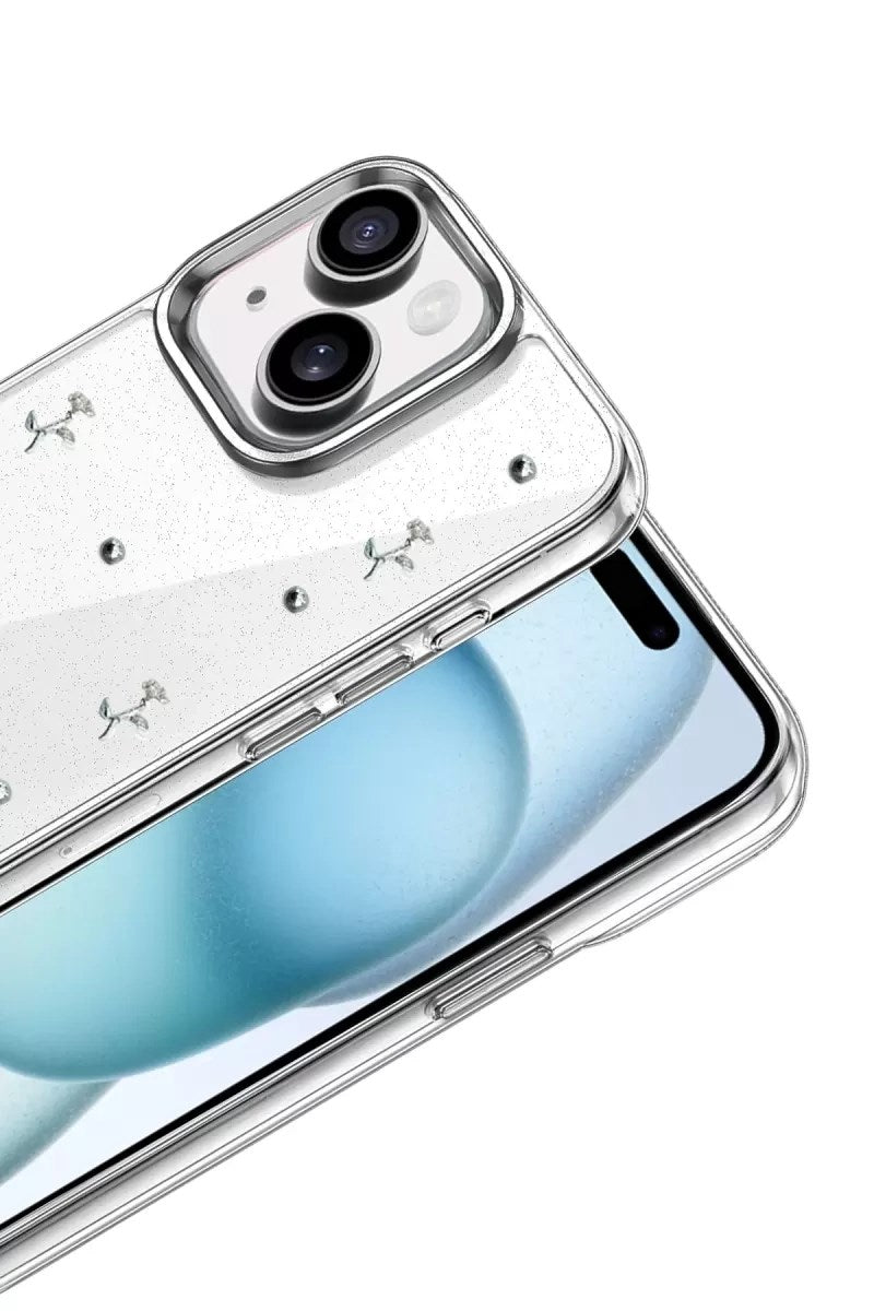Mey İthalat® iPhone 14 Fiyonk Desenli Kapak - Desen 4