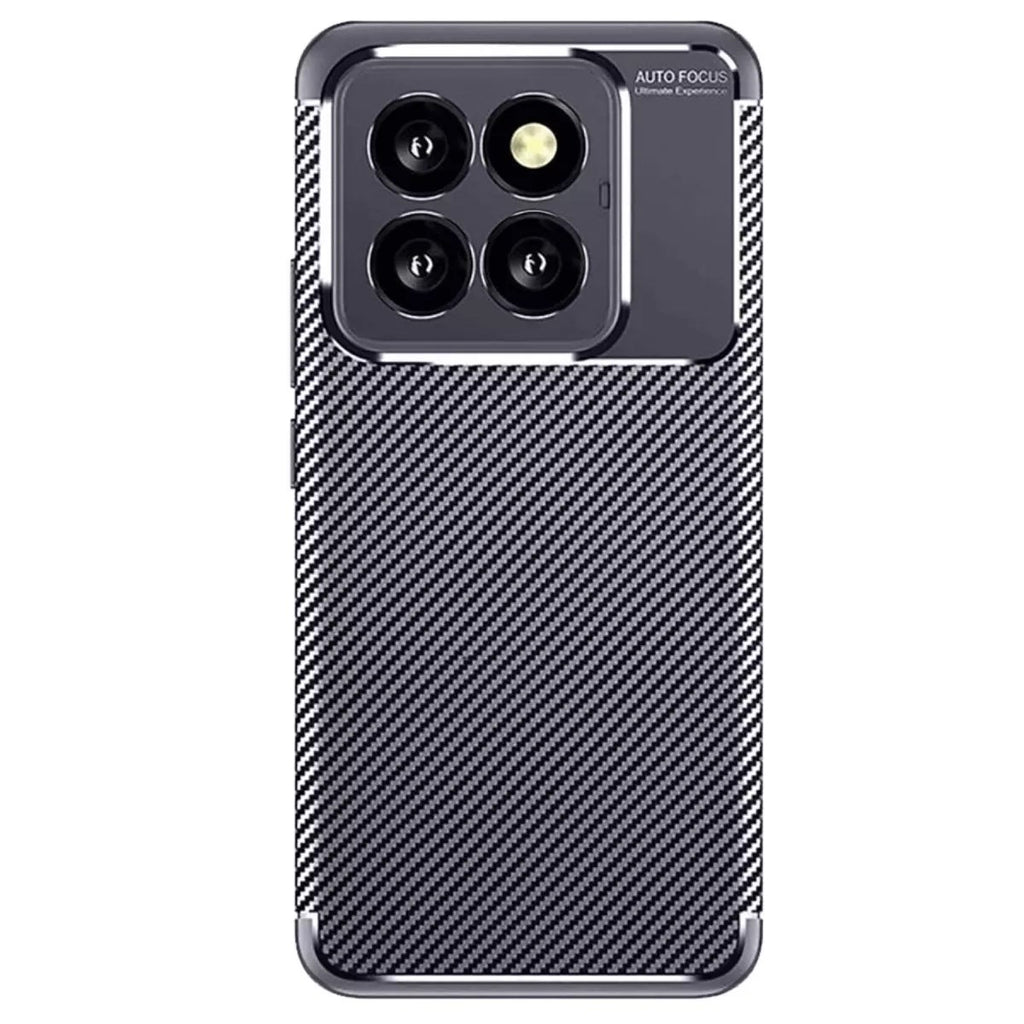 Mey İthalat® Mi 14T Pro Kılıf Auto Focus Karbon Kapak - Lacivert