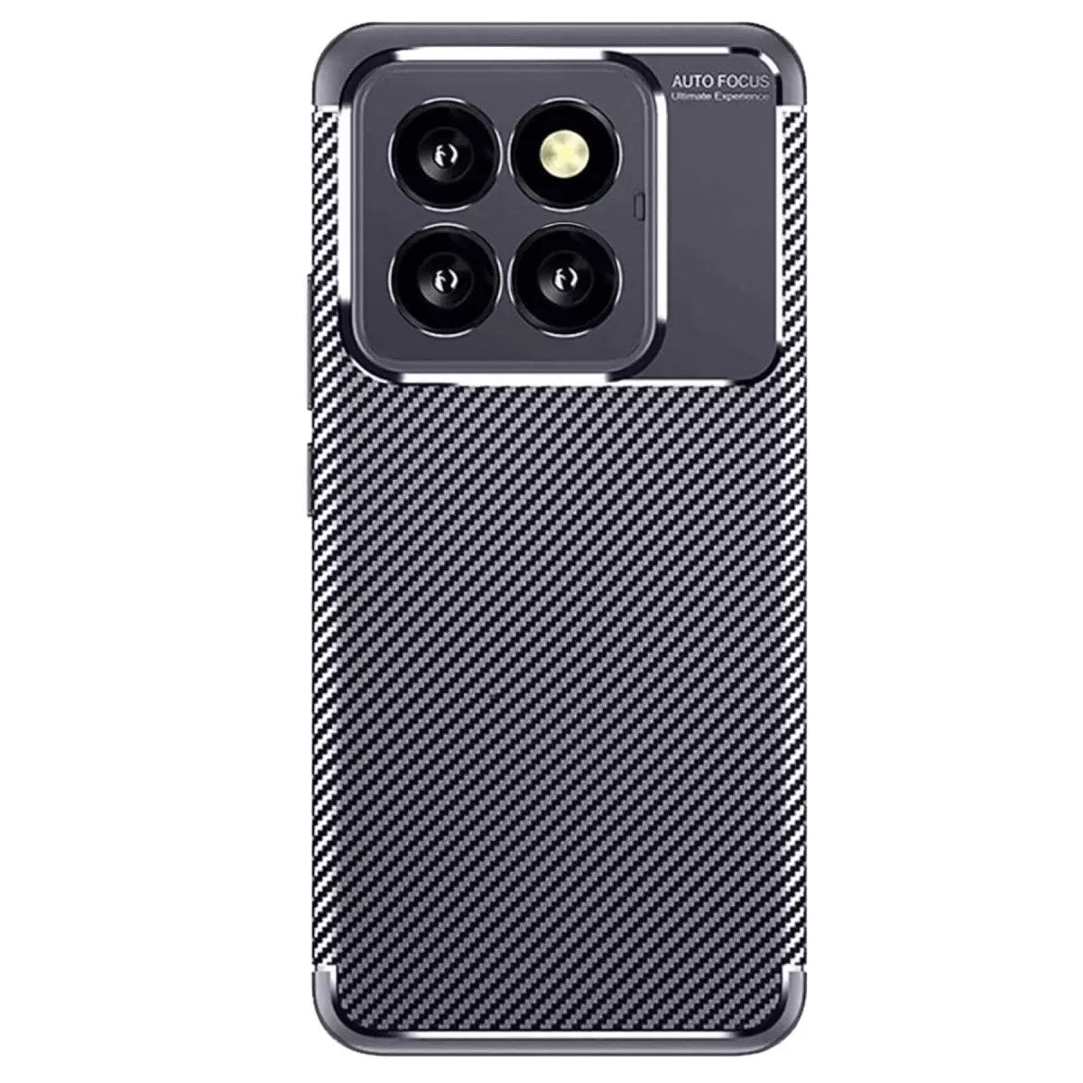 Mey İthalat® Mi 14T Pro Kılıf Auto Focus Karbon Kapak - Lacivert