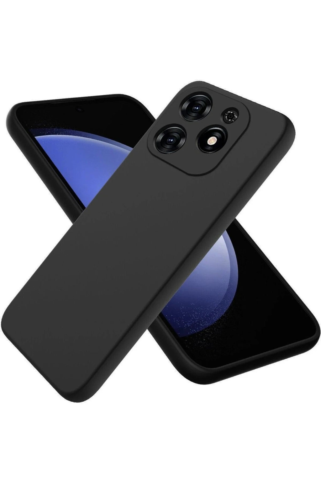 Mey İthalat® Tecno Spark Go 2024 Kılıf First Silikon - Siyah