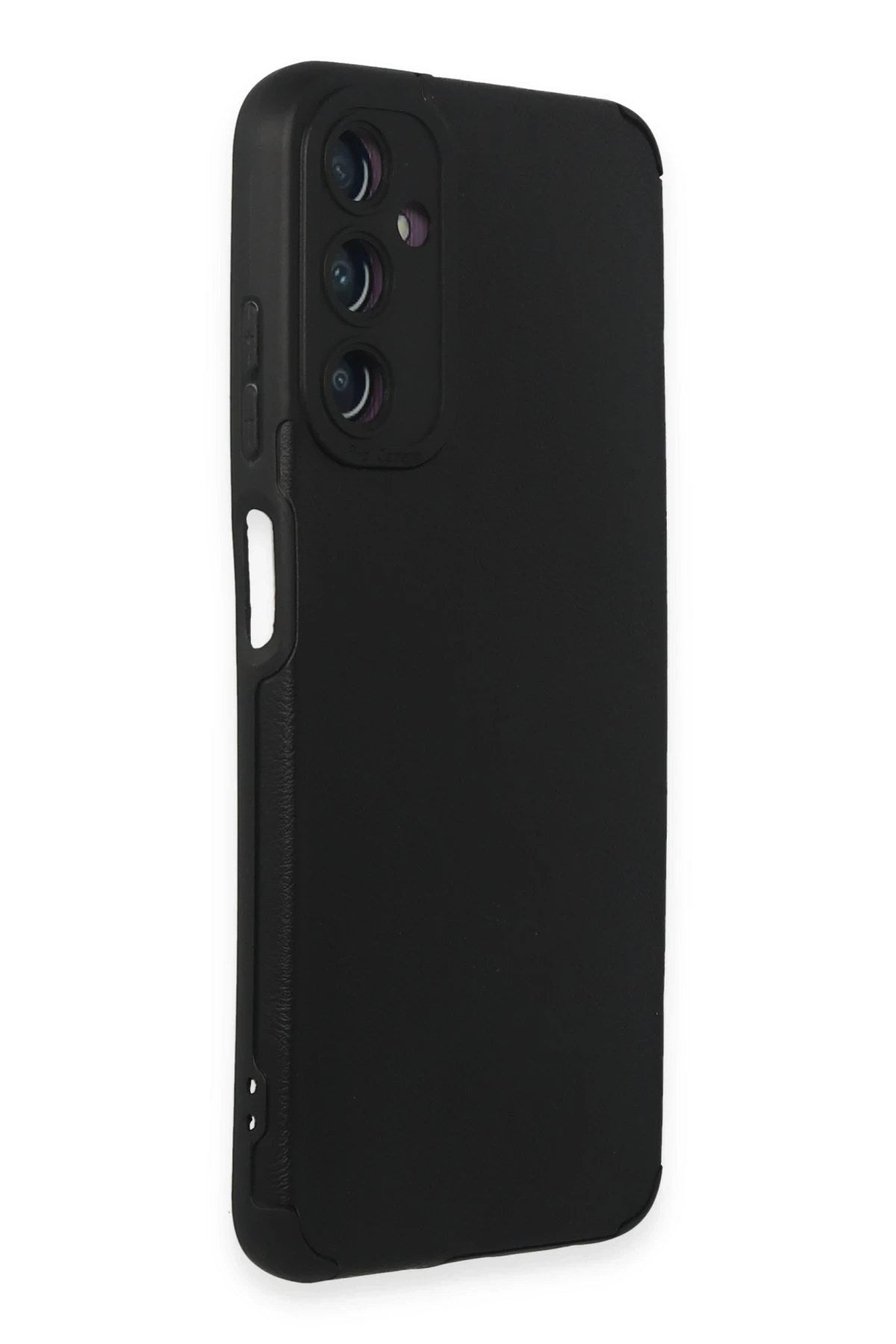 Mey İthalat® Samsung Galaxy A05S Kılıf Loop Deri Silikon - Siyah