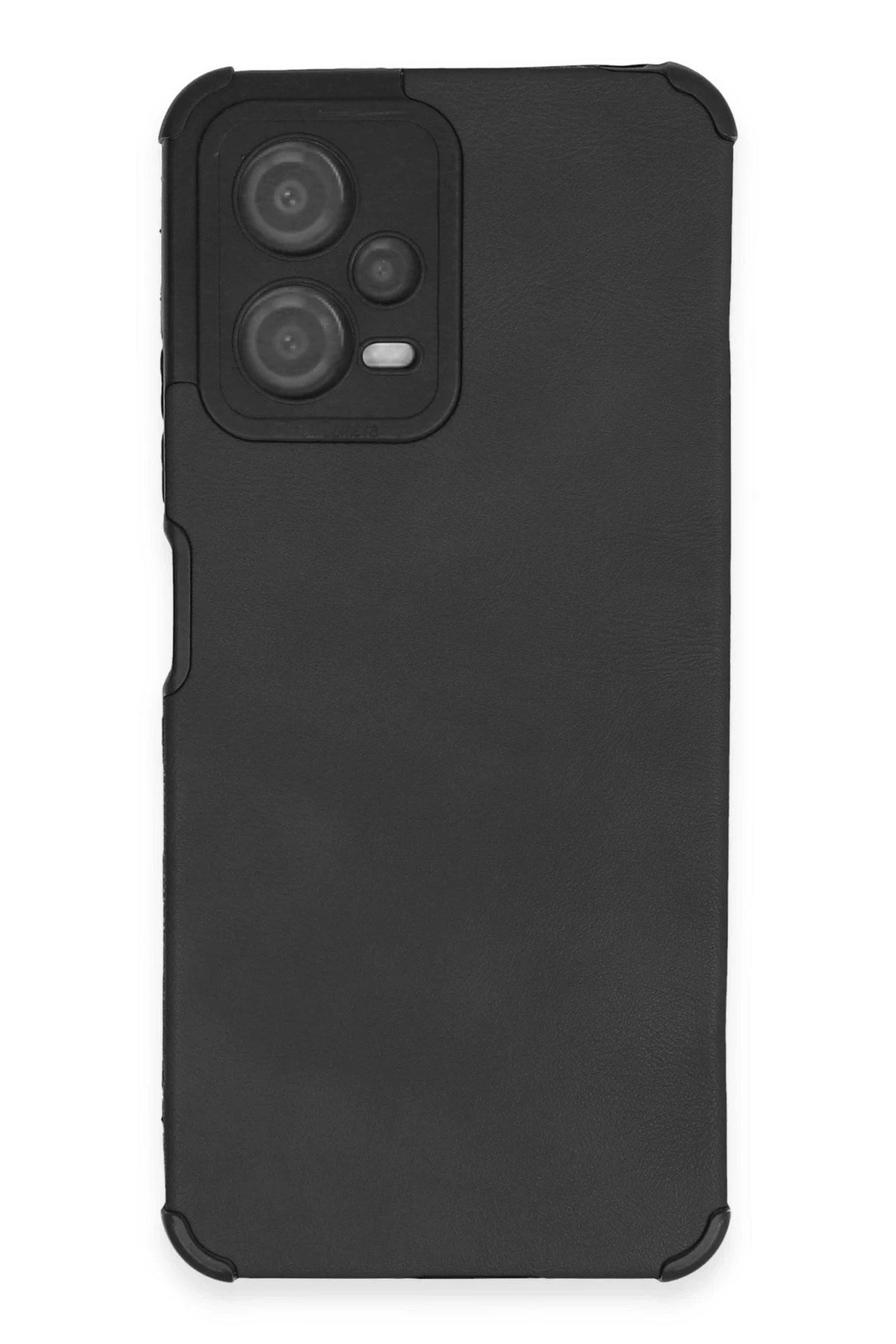 Mey İthalat® Redmi Note 12 5G Kılıf Loop Deri Silikon - Siyah