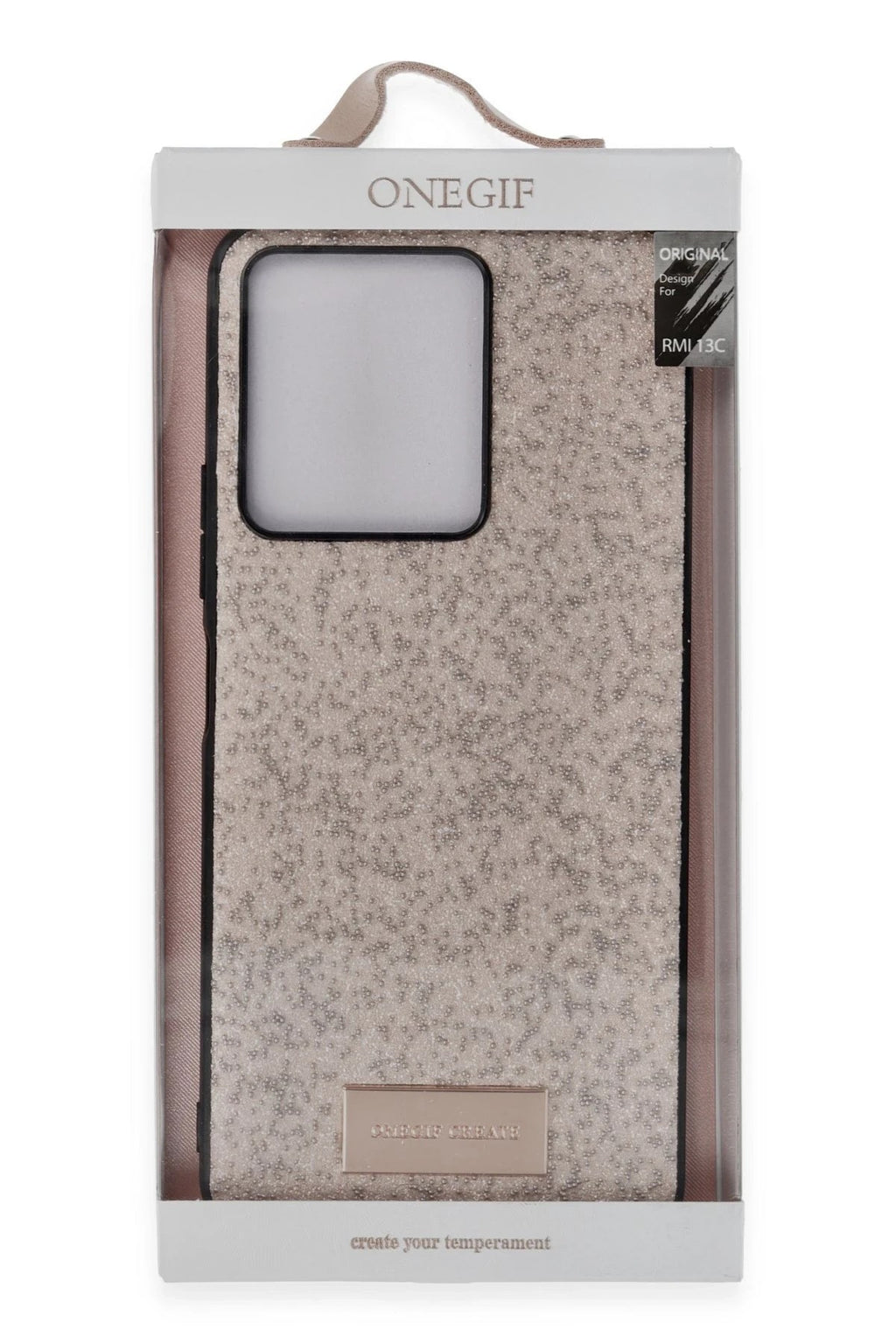 Mey İthalat® Redmi 13C Bright Simli Kapak - Derin Mor