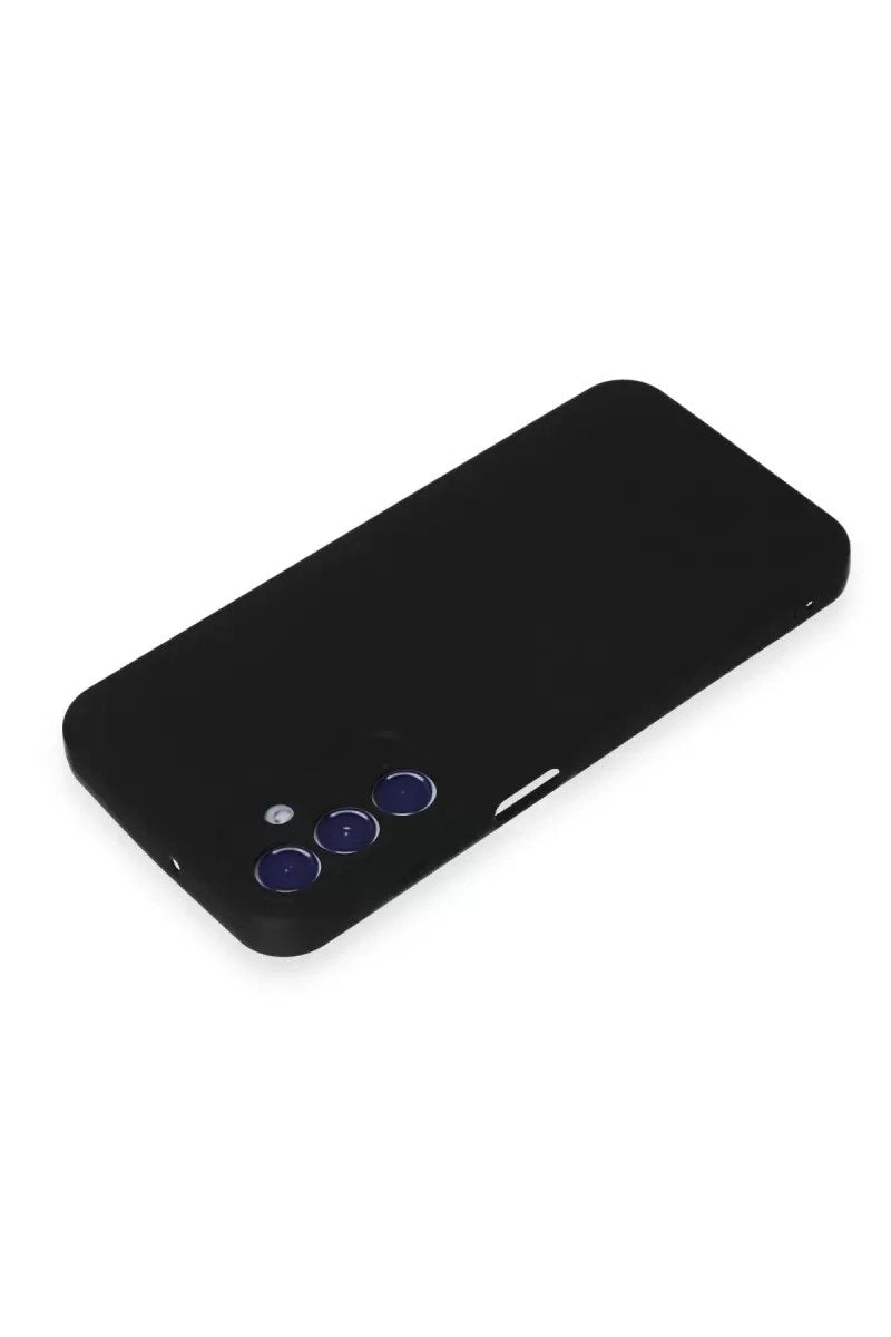 Mey İthalat® Samsung Galaxy A15 4G Kılıf First Silikon - Siyah