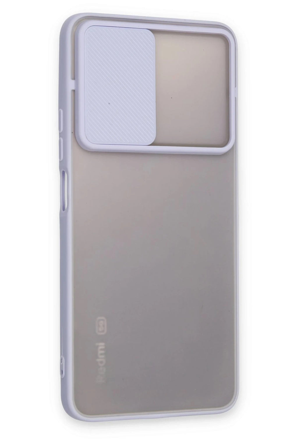 Mey İthalat® Redmi Note 11 Pro Plus 5G Kılıf Palm Buzlu Kamera Sürgülü Silikon - Lila