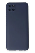 Mey İthalat® Realme C11 Kılıf Nano içi Kadife Silikon - Lacivert