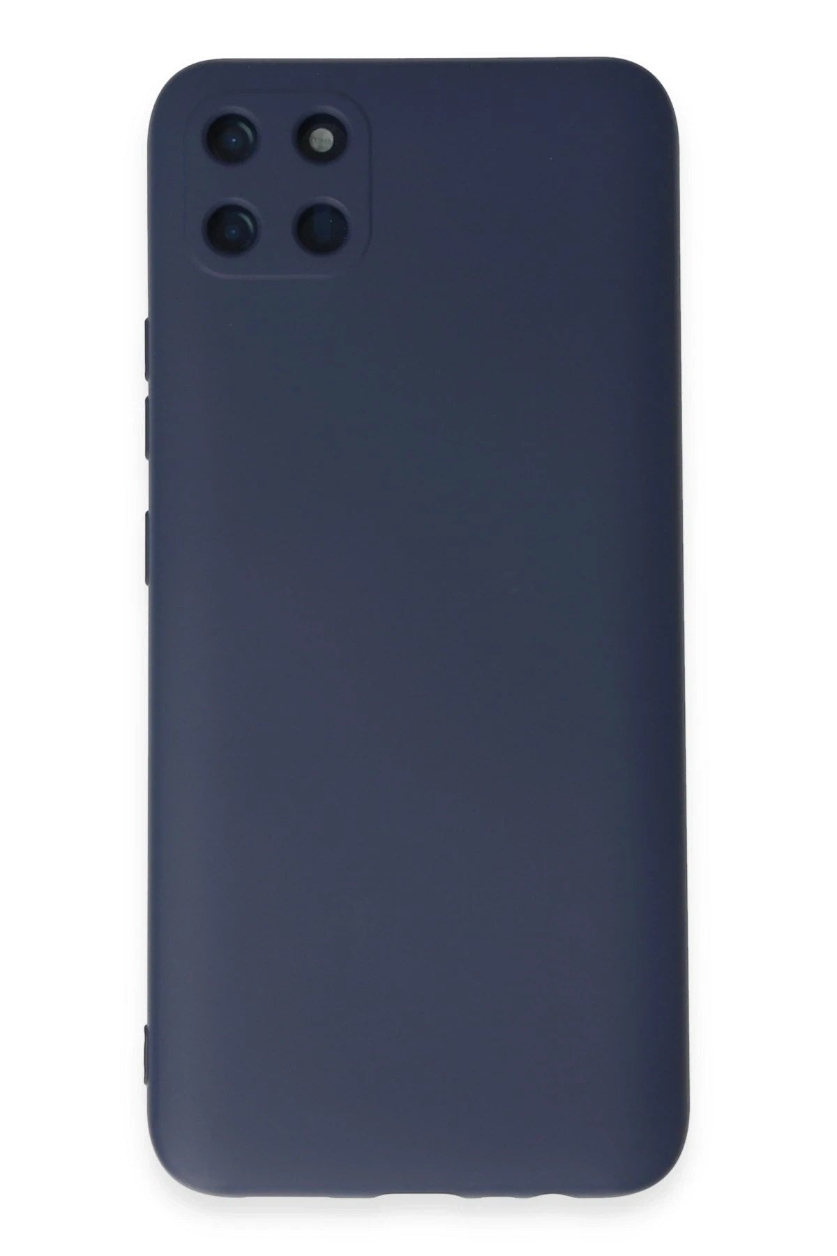 Mey İthalat® Realme C11 Kılıf Nano içi Kadife Silikon - Lacivert