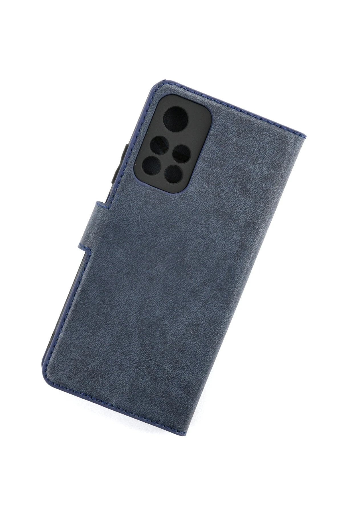 Mey İthalat® Redmi Note 11T Kılıf Trend S Plus Kapaklı Kılıf - Lacivert