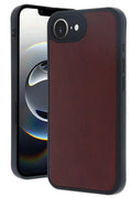 Mey İthalat® iPhone 16E Kılıf Aras Deri Kapak - Bordo