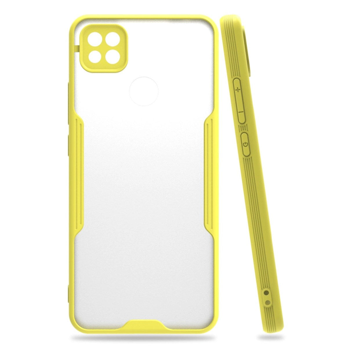 Mey İthalat® Redmi 9C Kılıf Platin Silikon - Sarı