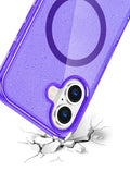 Mey İthalat® iPhone 16 Star Magsafe Kapak - Mor