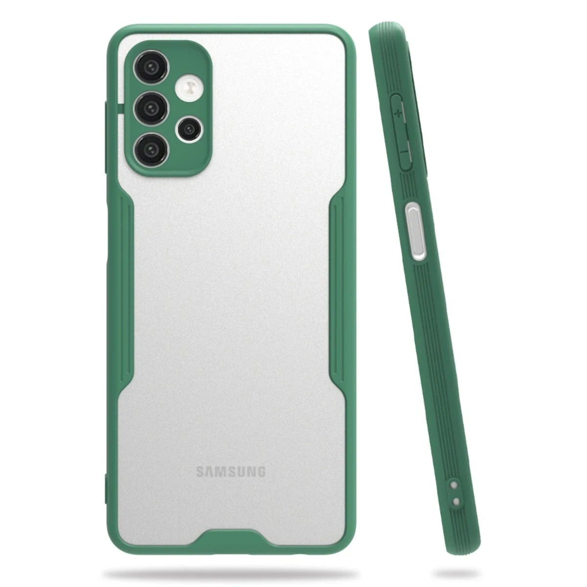 Mey İthalat® Samsung Galaxy A52 Kılıf Platin Silikon - Yeşil
