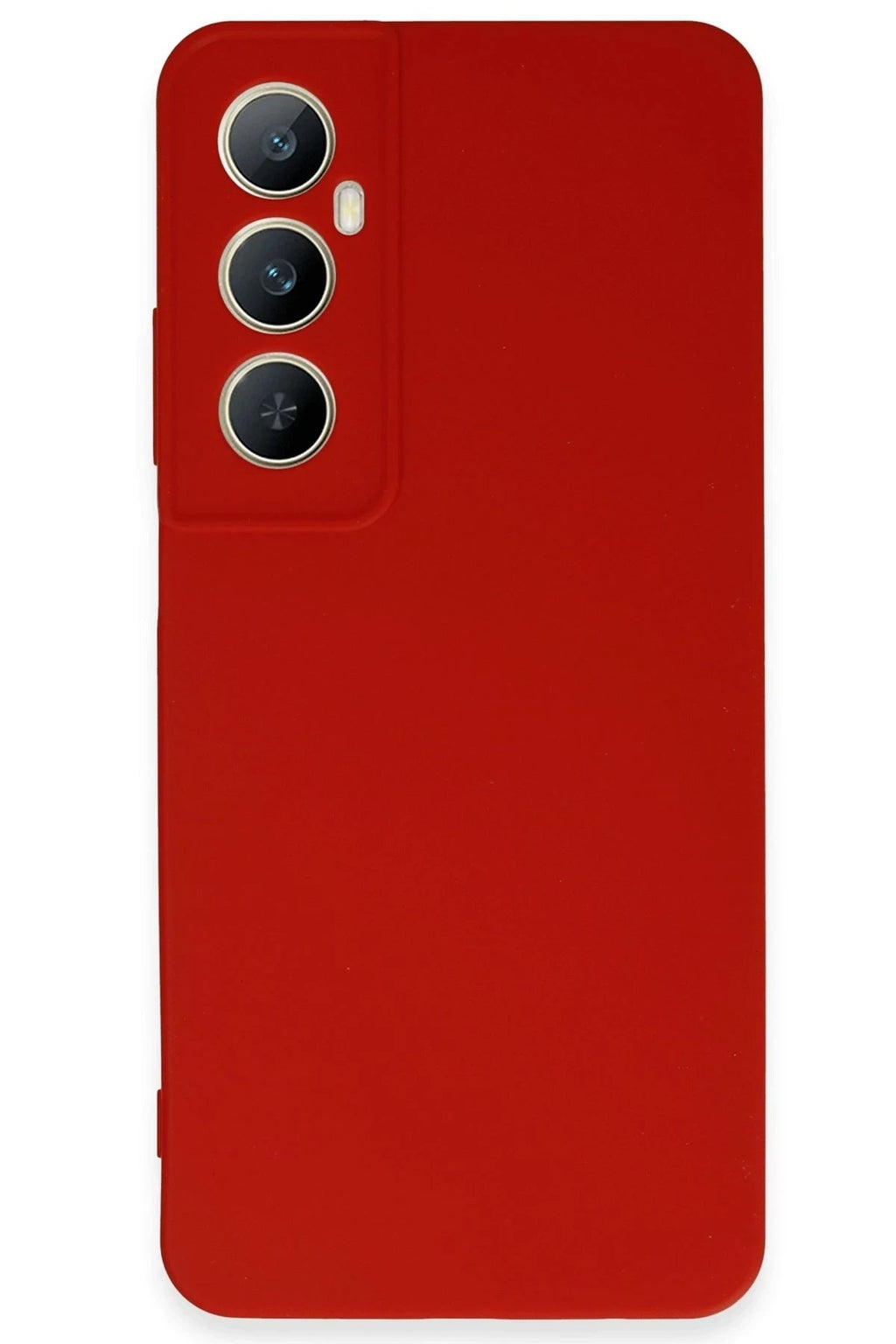 Mey İthalat® Realme C65 Kılıf First Silikon - Kırmızı