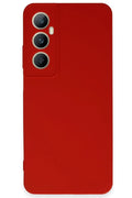 Mey İthalat® Realme C65 Kılıf First Silikon - Kırmızı