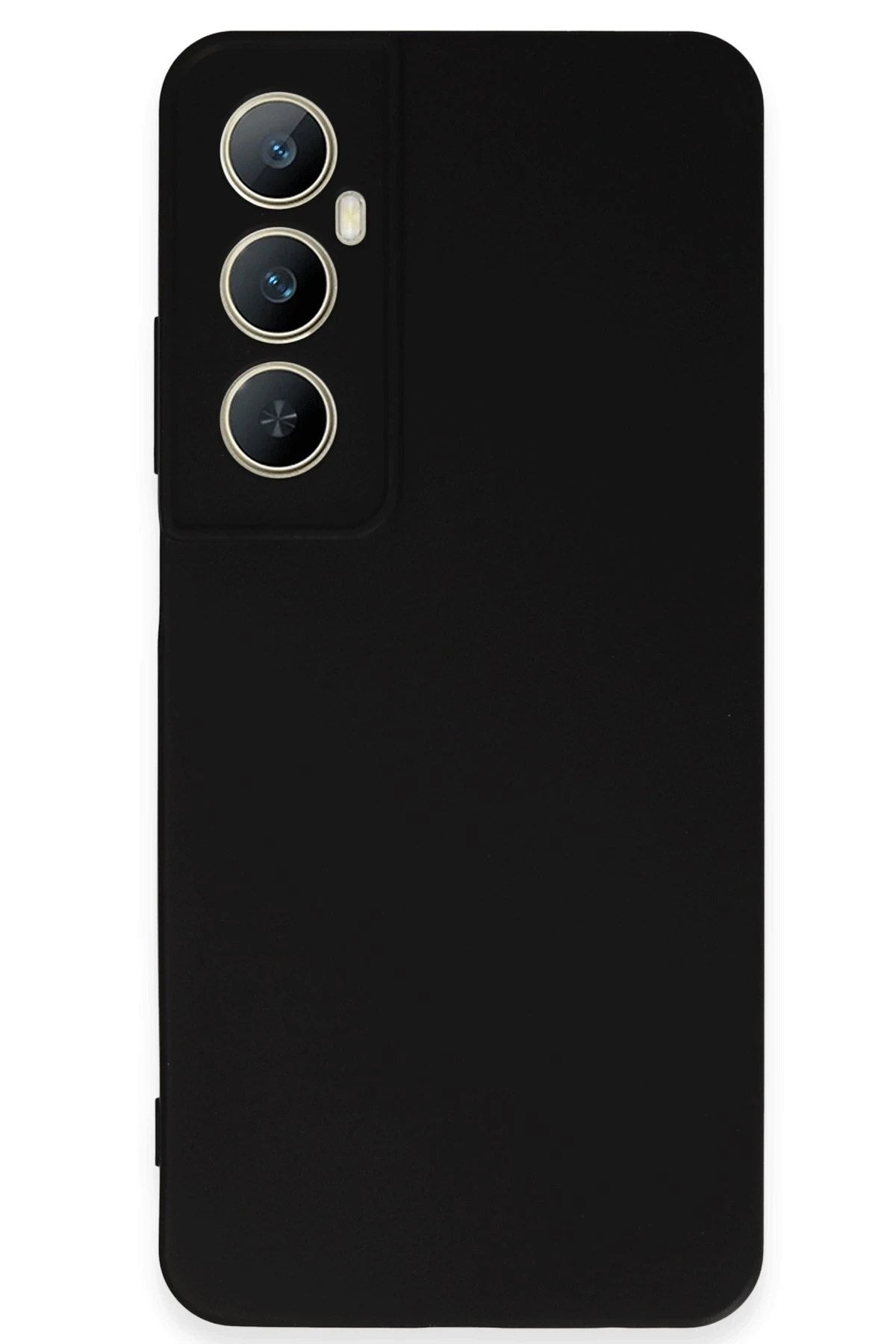 Mey İthalat® Realme C65 Kılıf First Silikon - Siyah