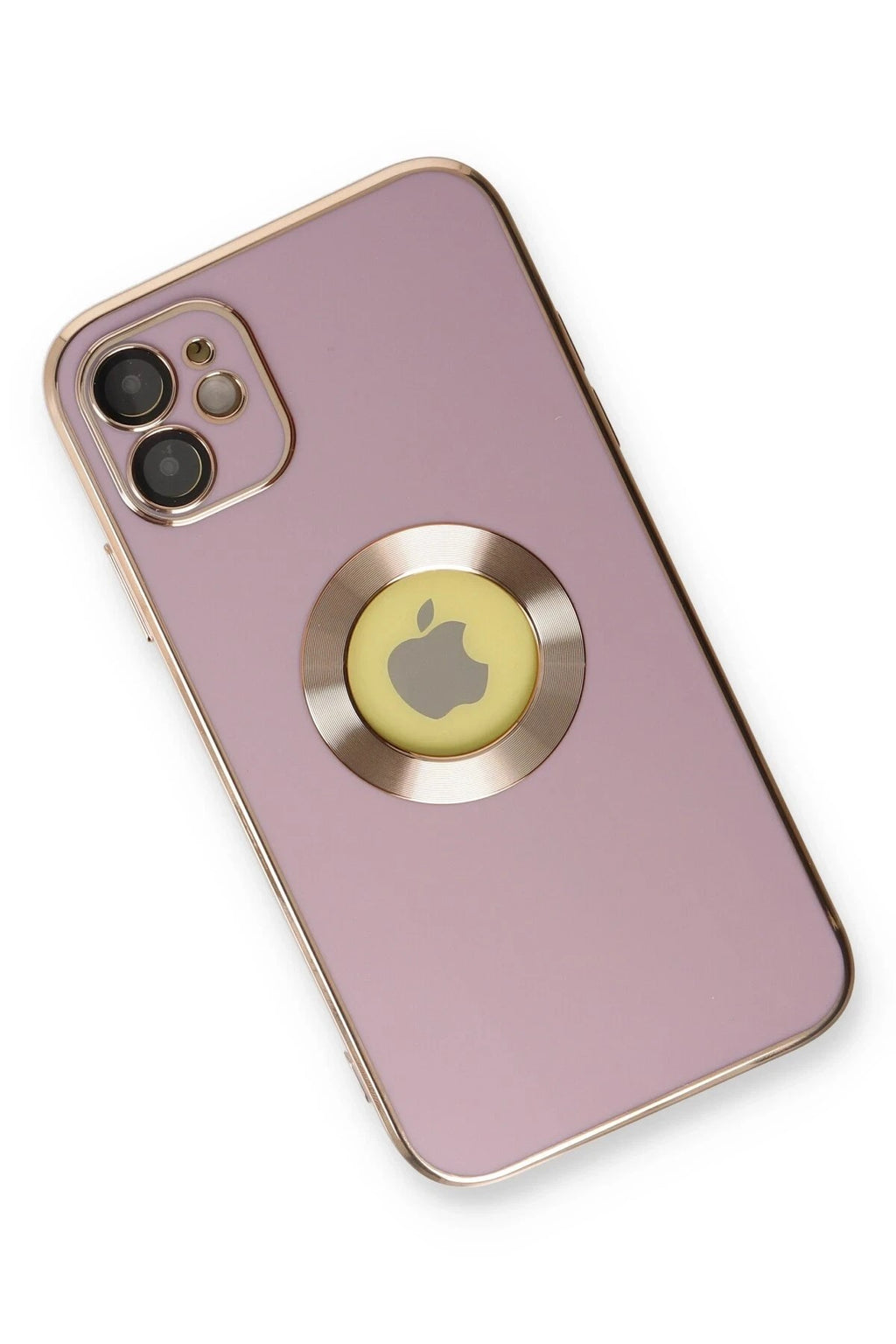 Mey İthalat® iPhone 12 Kılıf Store Silikon - Mor