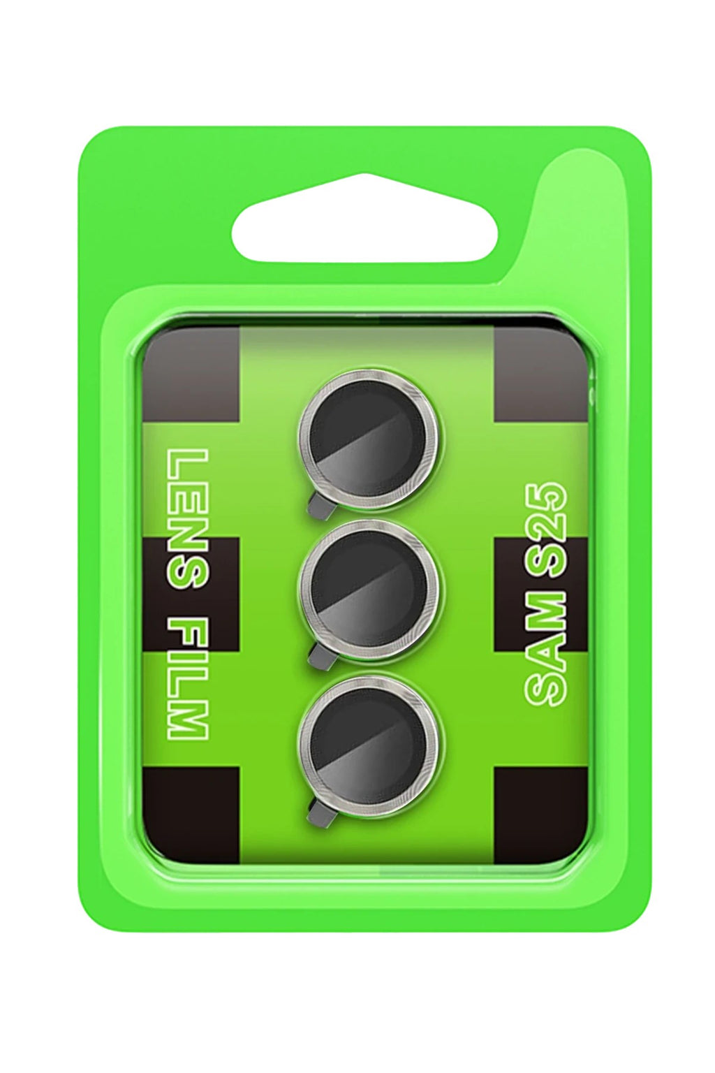 Mey İthalat® Samsung Galaxy S25 Plus Raze Metal Kamera Lens - Lacivert-Mavi