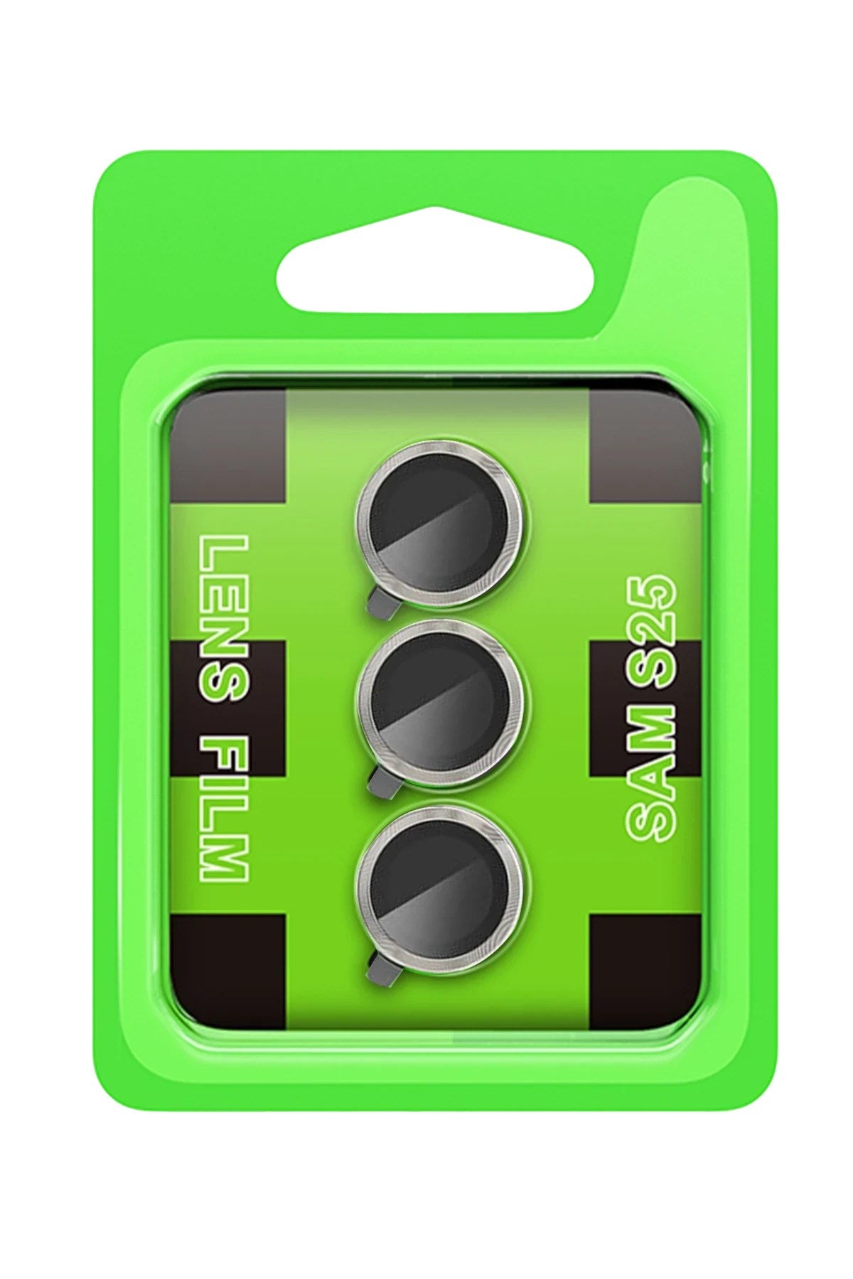 Mey İthalat® Samsung Galaxy S25 Plus Raze Metal Kamera Lens - Lacivert-Mavi