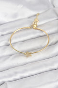Mey İthalat® Yıldız Model Gold Renk Kadın Bileklik