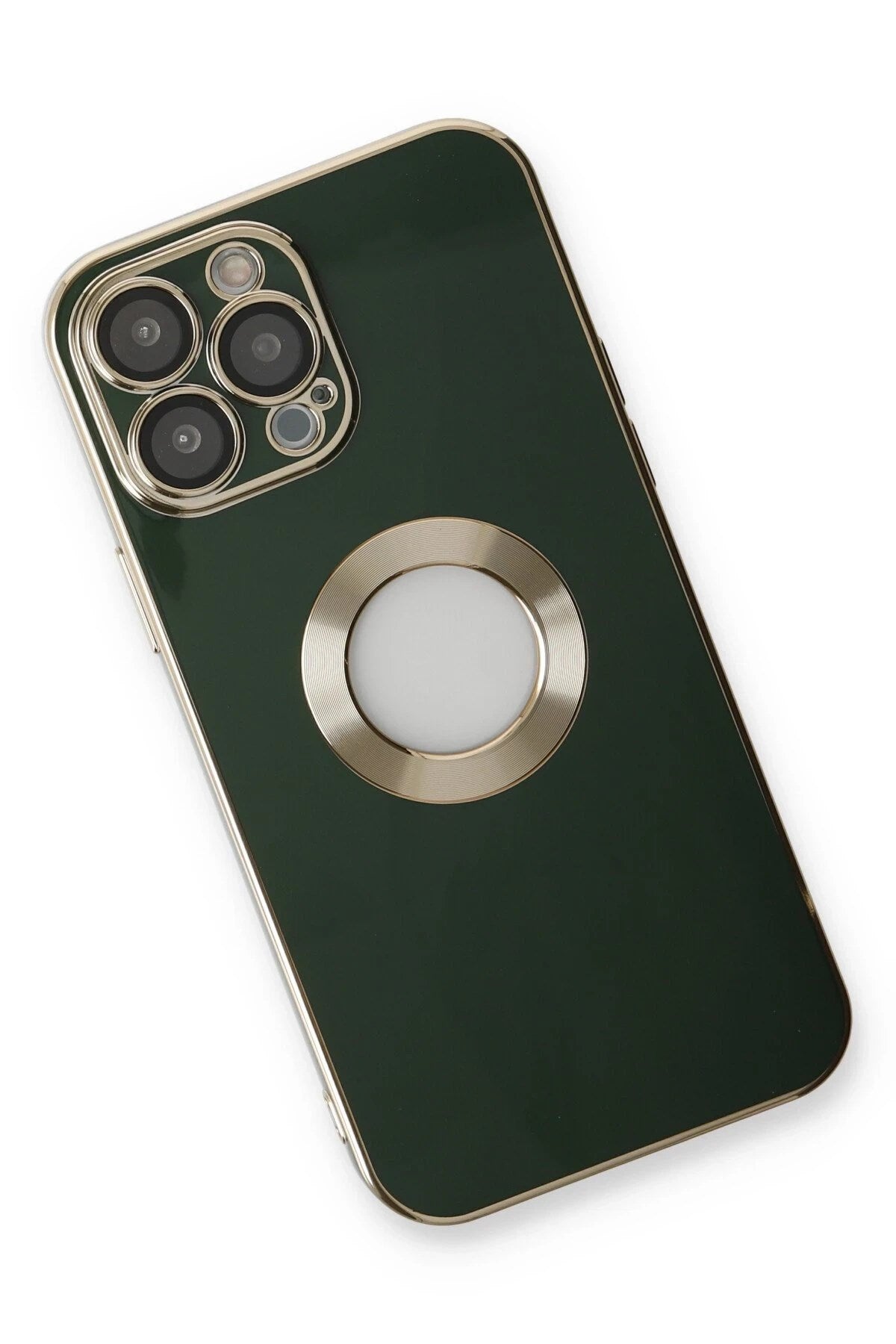 Mey İthalat® iPhone 14 Pro Max Kılıf Store Silikon - Yeşil