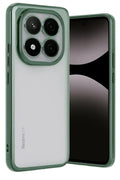Mey İthalat® Redmi Note 14 Pro Plus Kılıf Lensli Silikon - Yeşil