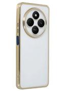 Mey İthalat® Redmi 14C Kılıf Lensli Silikon - Gold