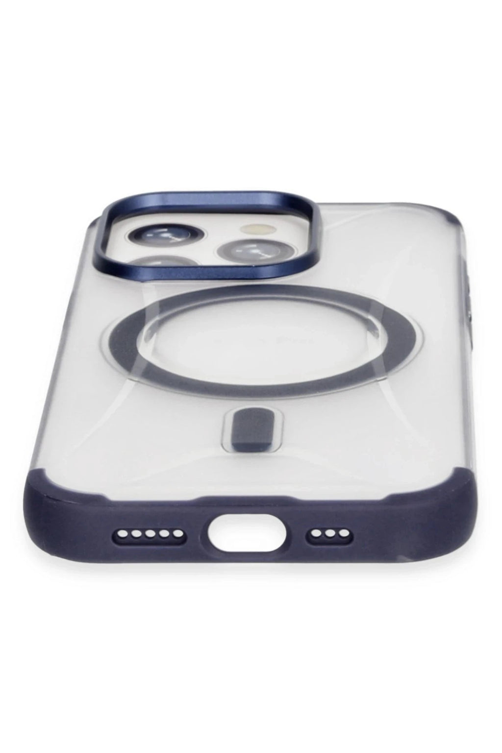 Mey İthalat® iPhone 15 Pro Hilton Magsafe Kapak - Lacivert