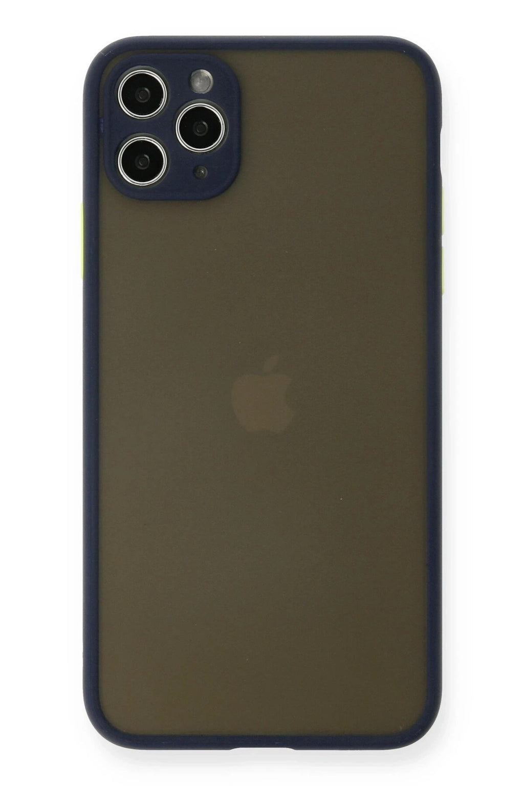 Mey İthalat® iPhone 11 Pro Max Kılıf Montreal Silikon Kapak - Lacivert